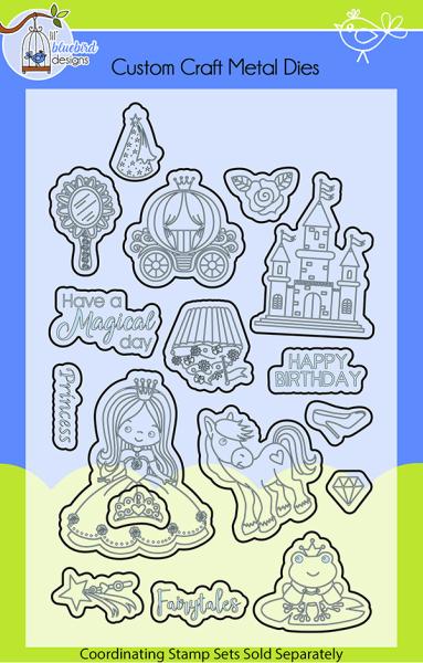 Lil Bluebird Designs - Princess Party - Die Set