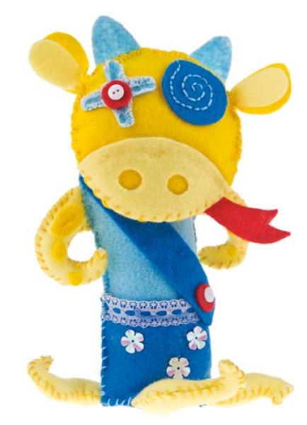 Filzbastelset Little Monster Friends, Loonymoo - 18 teilig