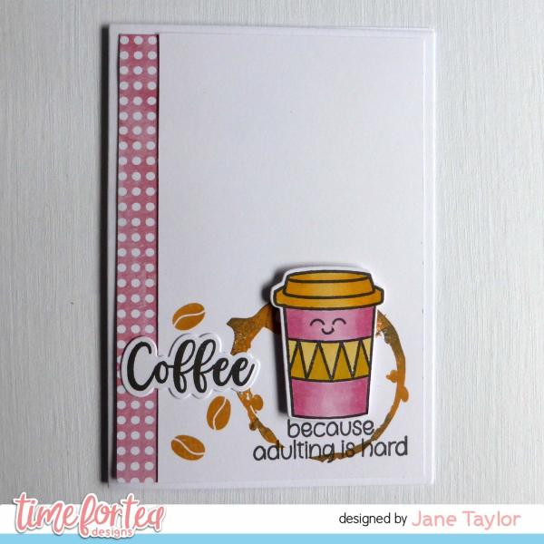 Time For Tea Clear Stamps Coffee Lovers 
