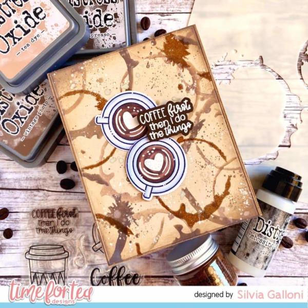 Time For Tea Clear Stamps Coffee Lovers 