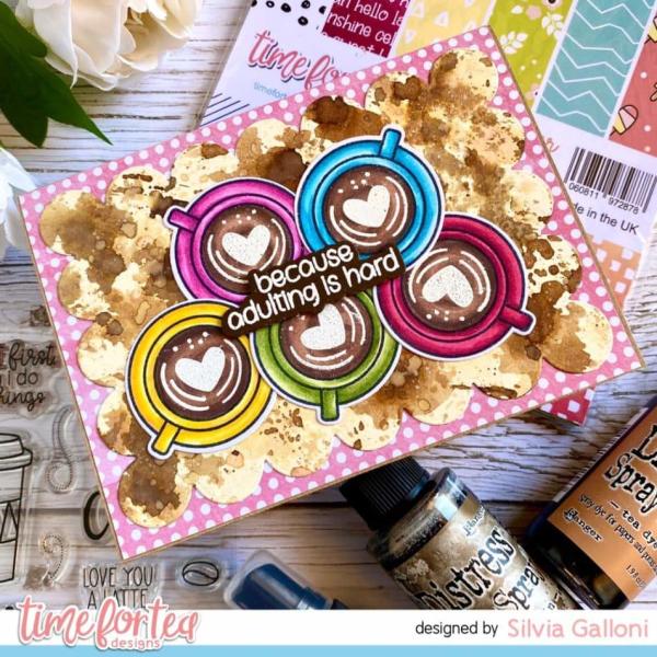 Time For Tea Clear Stamps Coffee Lovers 