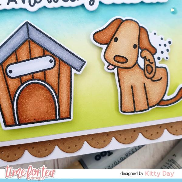 Time For Tea Clear Stamps Dog Gone Mutts 