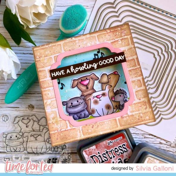 Time For Tea Clear Stamps Dog Gone Mutts 
