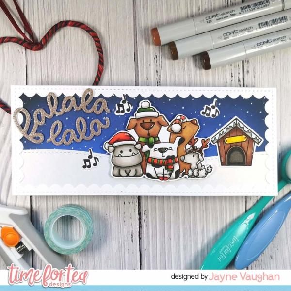 Time For Tea Clear Stamps Dog Gone Mutts 