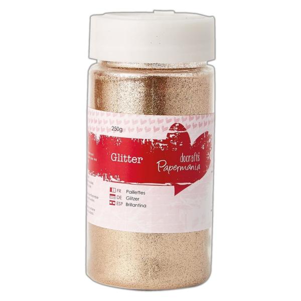 Papermania - Large Glitter Pot Gold 250g