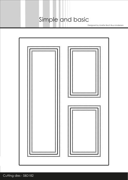 Simple and Basic " A6 Card Front #3 Cutting " Stanze - Die