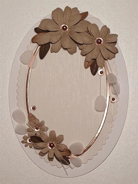 Simple and Basic " Small Pierced Scalloped Ovals Cutting " Stanze - Die