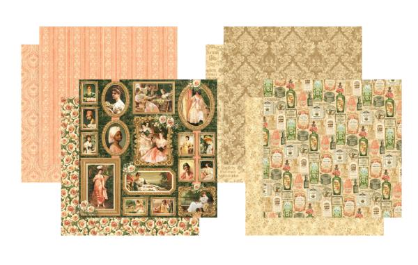 Graphic 45 "Portrait of a Lady Deluxe Collector's Edition" 12x12" Collection Pack