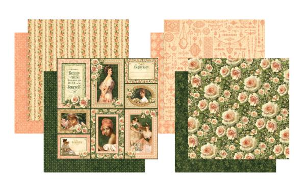 Graphic 45 "Portrait of a Lady Deluxe Collector's Edition" 12x12" Collection Pack