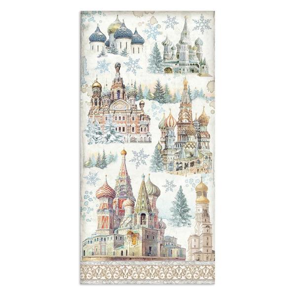 Stamperia "Winter Tales" 8x8" Paper Pack - Cardstock