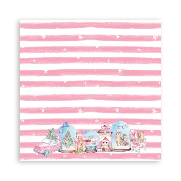 Stamperia "Christmas Rose" 12x12" Paper Pack - Cardstock