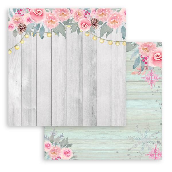 Stamperia "Christmas Rose" 8x8" Paper Pack - Cardstock