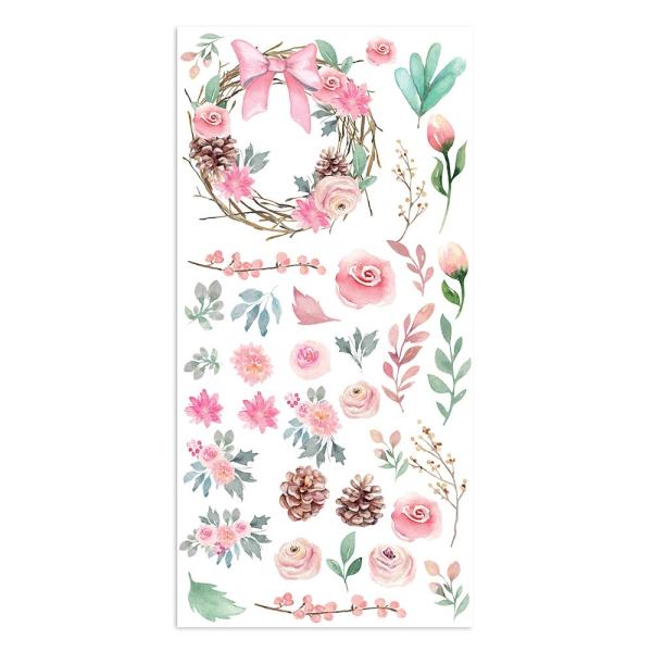 Stamperia "Christmas Rose" 8x8" Paper Pack - Cardstock