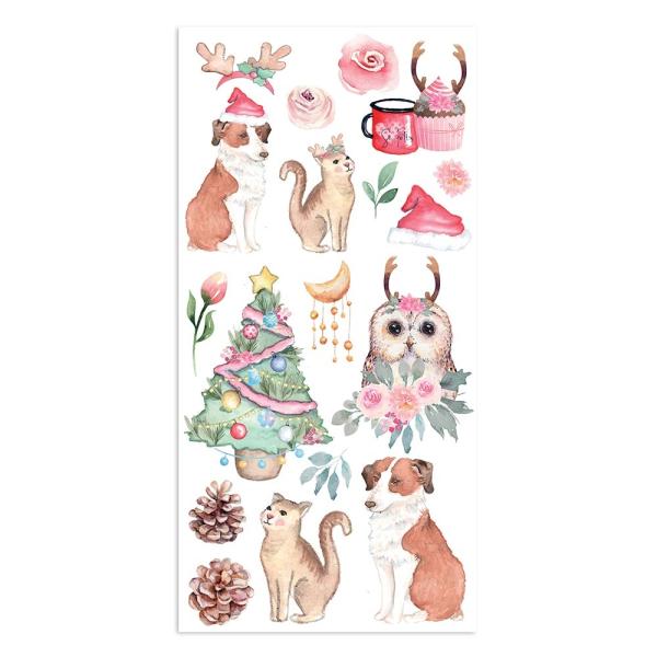 Stamperia "Christmas Rose" 8x8" Paper Pack - Cardstock