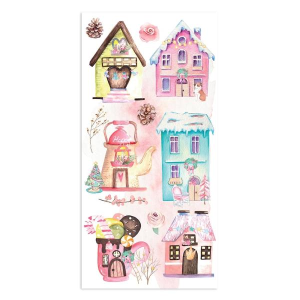 Stamperia "Christmas Rose" 8x8" Paper Pack - Cardstock