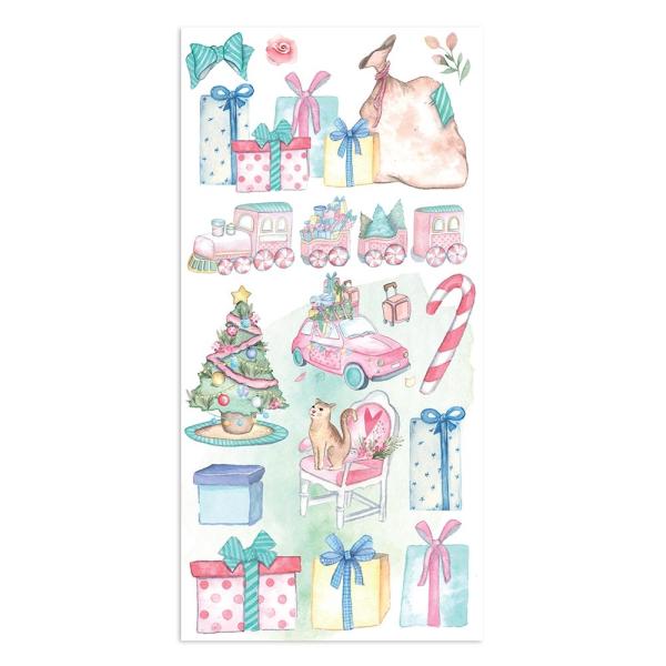 Stamperia "Christmas Rose" 8x8" Paper Pack - Cardstock