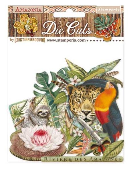 Stamperia "Amazonia" Die Cuts - Stanzteile