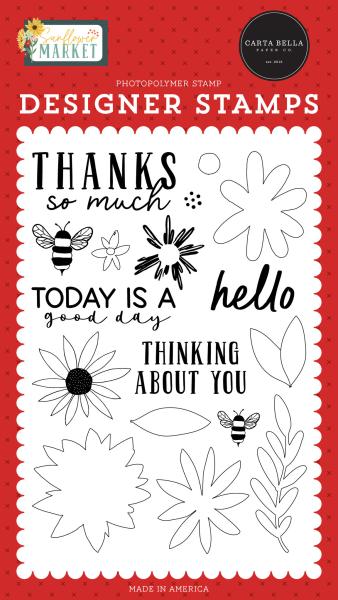 Carta Bella "Today Is A Good Day" Stempelset - Clear Stamp-Set