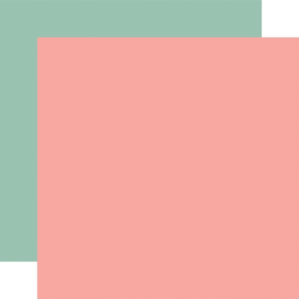Echo Park "Wedding" 12x12" Coordinating Solids Paper - Cardstock