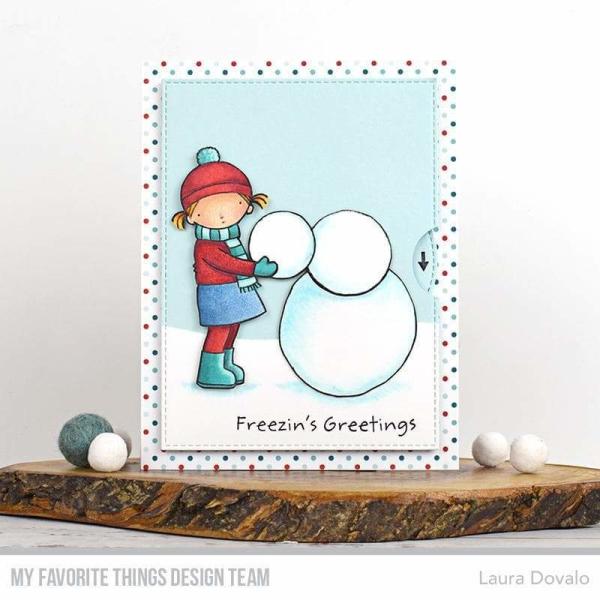 My Favorite Things Stempelset "Freezin's Greetings" Clear Stamp Set