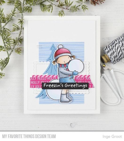 My Favorite Things Die-namics "Freezin's Greetings" | Stanzschablone | Stanze | Craft Die