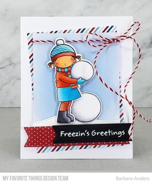 My Favorite Things Die-namics "Freezin's Greetings" | Stanzschablone | Stanze | Craft Die