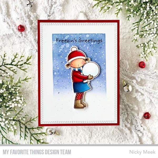 My Favorite Things Die-namics "Freezin's Greetings" | Stanzschablone | Stanze | Craft Die