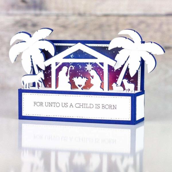 My Favorite Things Die-namics "Nativity Silhouette" | Stanzschablone | Stanze | Craft Die