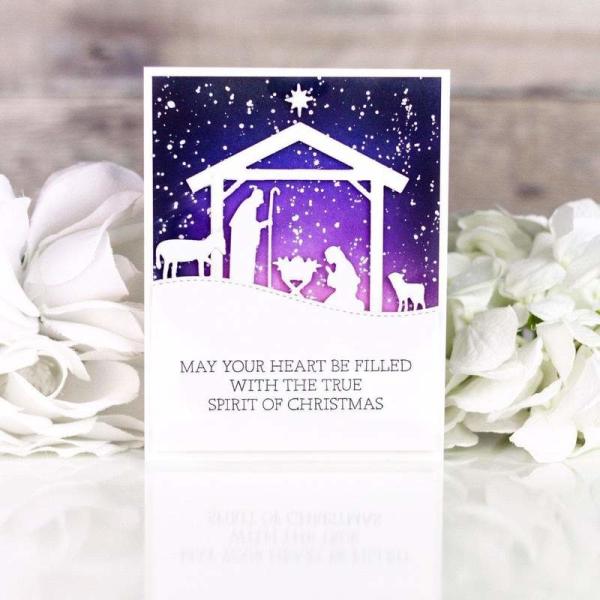 My Favorite Things Die-namics "Nativity Silhouette" | Stanzschablone | Stanze | Craft Die