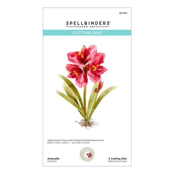 Spellbinders Die "Amaryllis Etched" Stanzschablone
