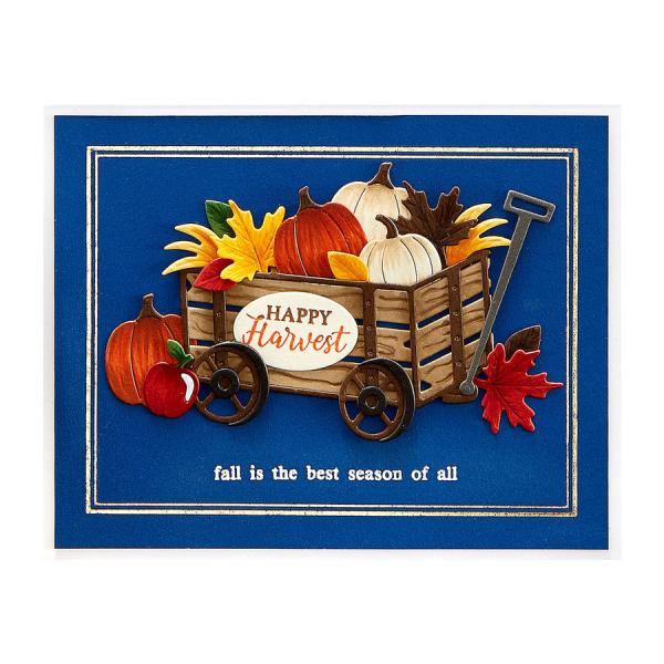 Spellbinders Stempelset "Fall Greetings"