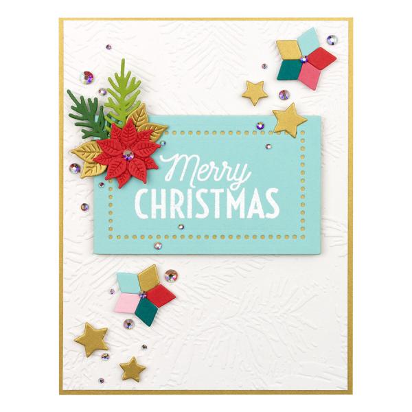 Spellbinders Stempelset "Christmas Time Sentiments"