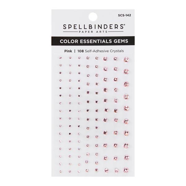Spellbinders  "Pink Mix Color" Essentials Gems - Schmucksteine