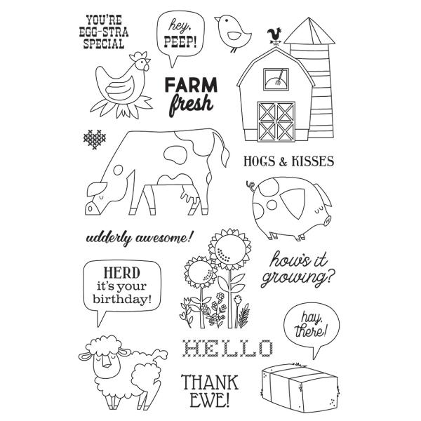 Simple Stories - Homegrown - Clearstamp - Stempel