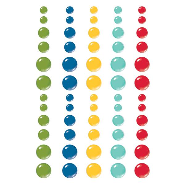 Simple Stories  Homegrown  Enamel Dots