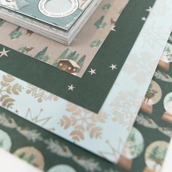 First Edition Scrapbook Album "Artic Wonder 12x12 Inch Paper Pad" 12"x12"