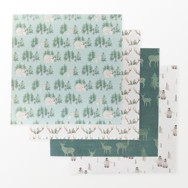 First Edition Paper Pad "Arctic Wonder" 8"x8"