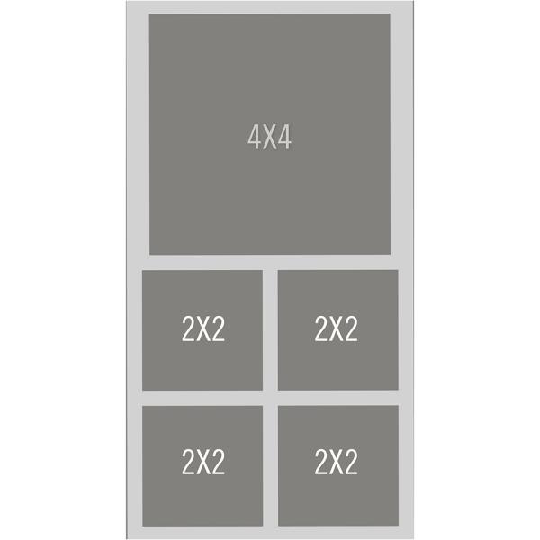 Simple Stories Simple Pages Template Design 12  - Schablone