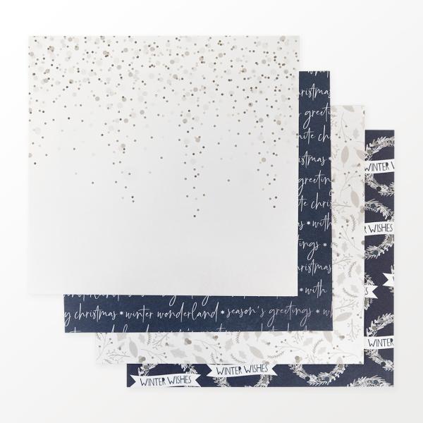 Dovecraft Paper Pack "Winter Wonderland" 12x12"