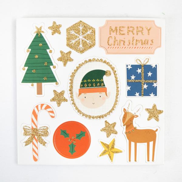 Dovecraft "Naughty or Nice Foam Stickers"