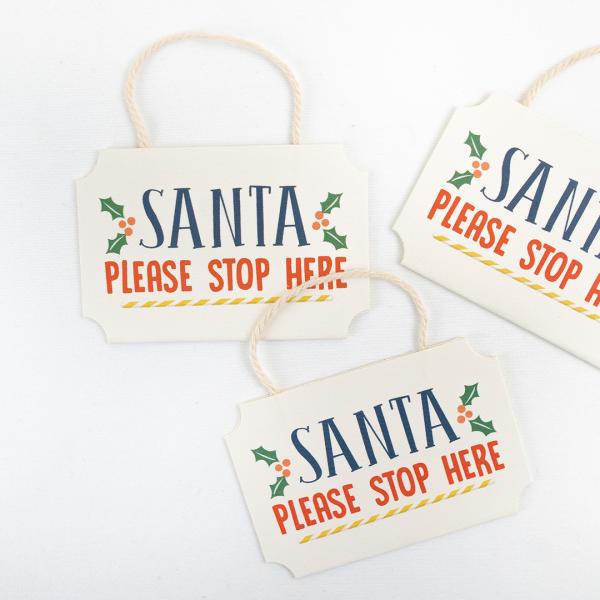 Dovecraft "Naughty or Nice Hanging Sentiment Toppers " (DCTOP209X21)