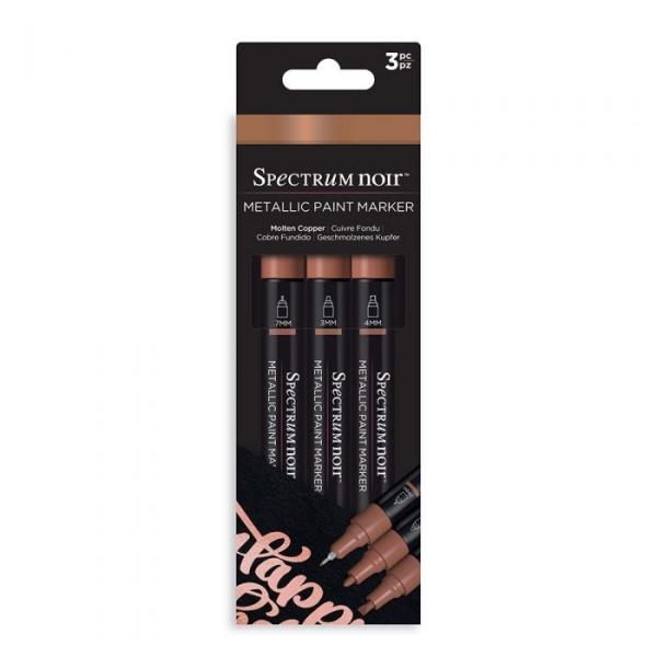 Spectrum Noir  Metallic Paint Markers "Molten Copper"