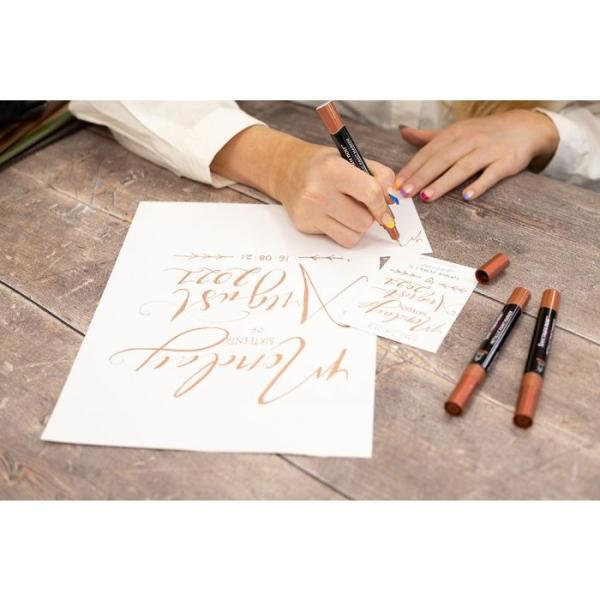 Spectrum Noir  Metallic Paint Markers "Molten Copper"