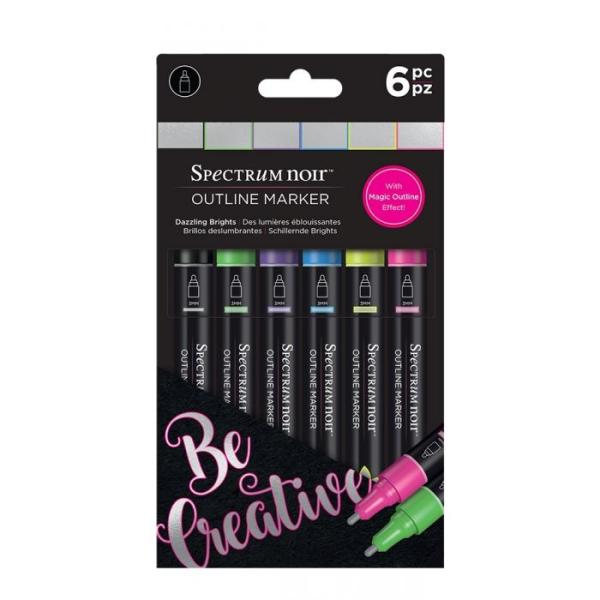 Spectrum Noir " Outline Markers Dazzling Brights"