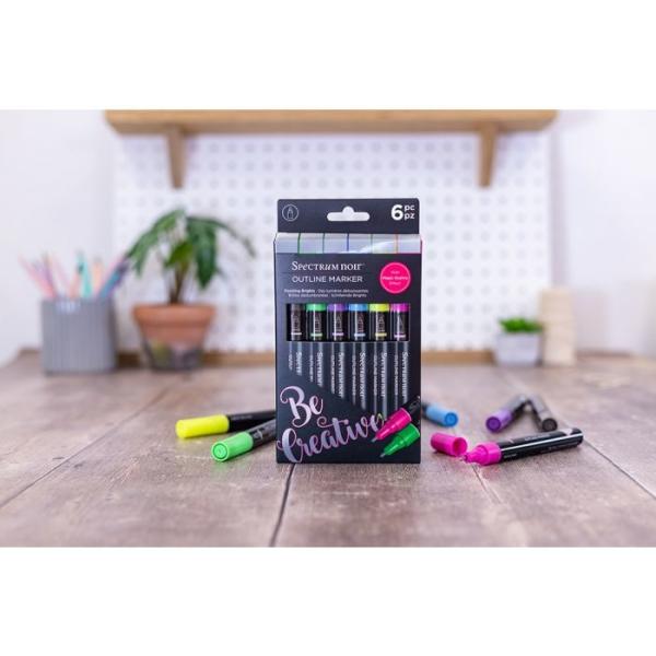Spectrum Noir " Outline Markers Dazzling Brights"