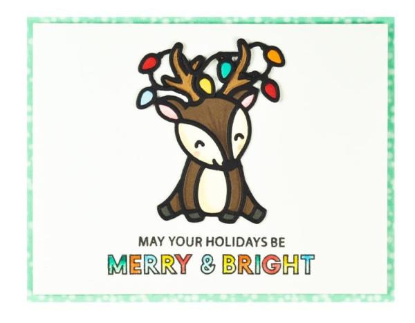 Lawn Fawn Craft Dies - Cheery Deer