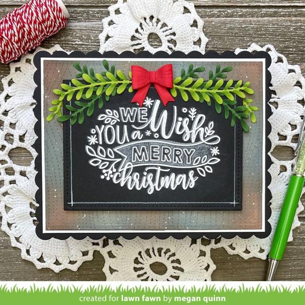 Lawn Fawn Craft Dies - Christmas Garland