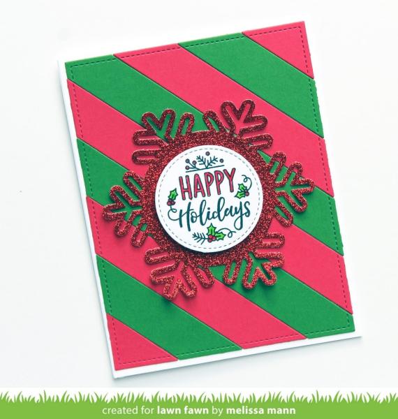Lawn Fawn Stempelset "Magic Holiday Messages" Clear Stamp