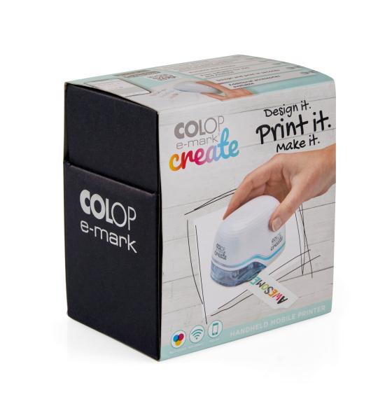 Colop E-MARK - Create Kit White EU - Mobiler Drucker