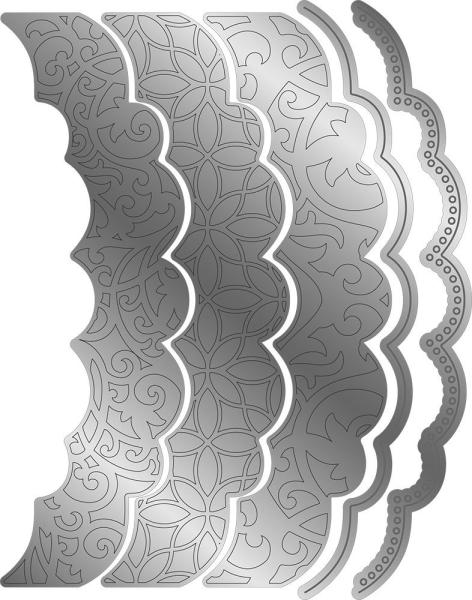 Crafters Companion -Enchanted Dreams Metal Die Spellbinding Borders - Stanze